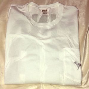 Pink bling long sleeve shirt size xl